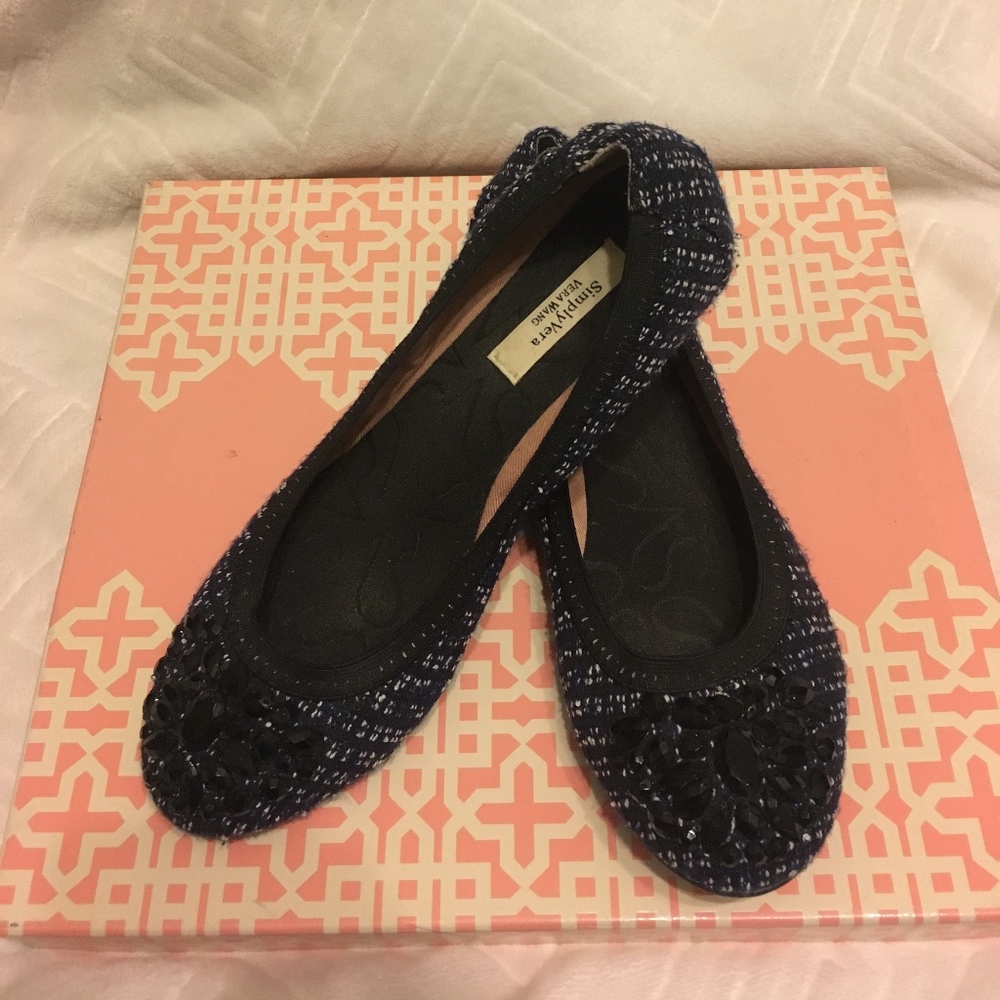 Vera Wang Ballet Flats